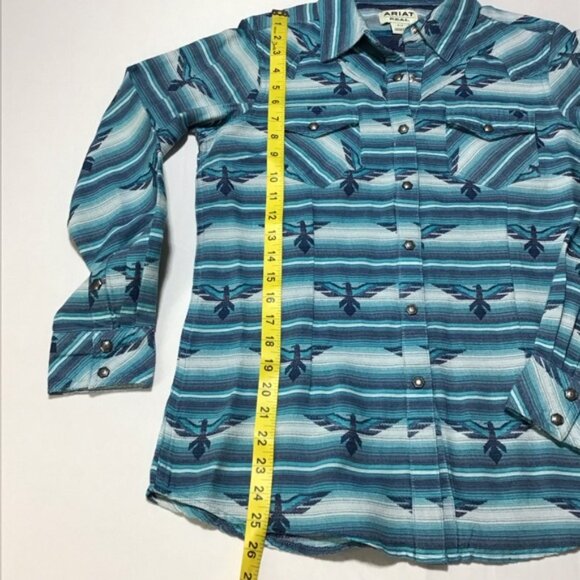 Ariat Real Wild Thunderbird Long Sleeve Shirt - Picture 13 of 16